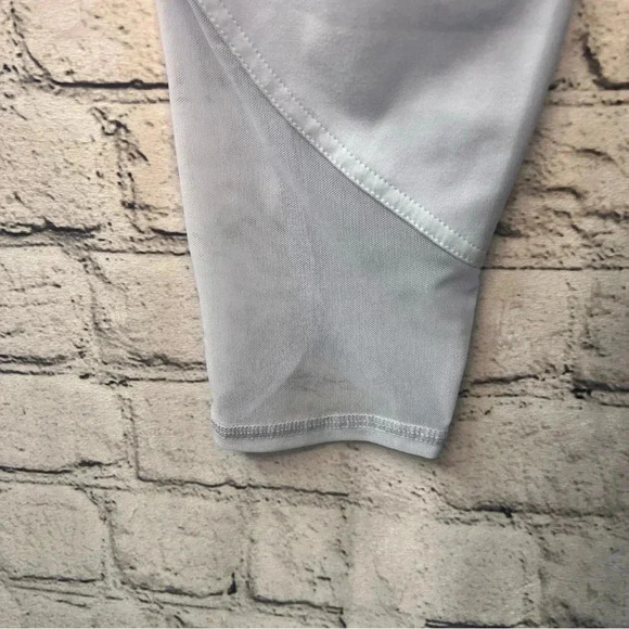 DSG Powder‎ Blue 7/8 Leggings High Waisted With Mesh Detail Size Large - Picture 7 of 11